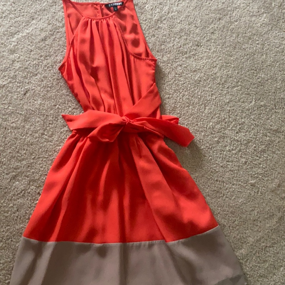 Like new sexy coral dress